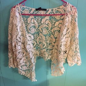 Lace cover up